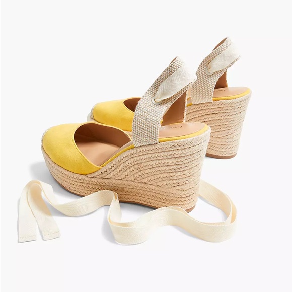 Lane Bryant espadrille lace up wedge size 10 wide - Picture 5 of 5